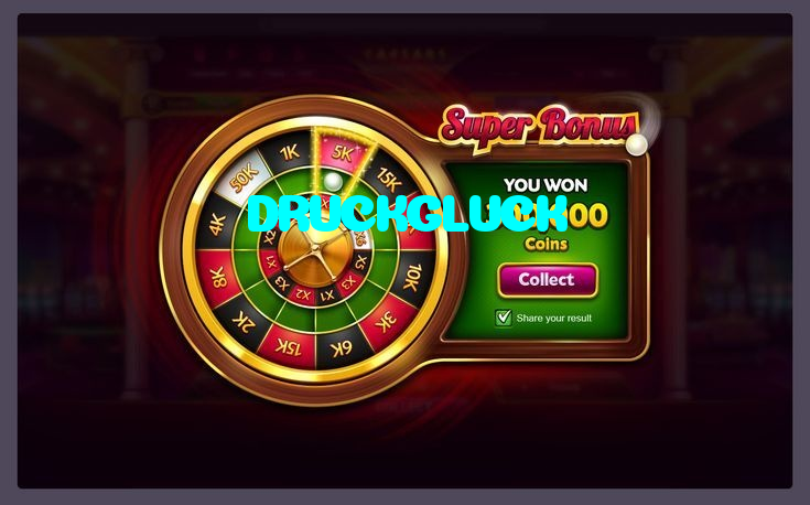 DRUCKGLUCK casino presented on mobile device in Pakistan with slots and live games